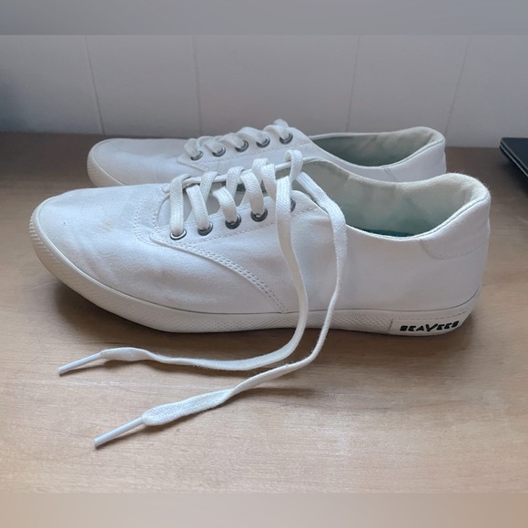 SeaVees Monterey Sneaker Original in Bleach (White) size 7.5 (Women’s US) - Picture 9 of 14